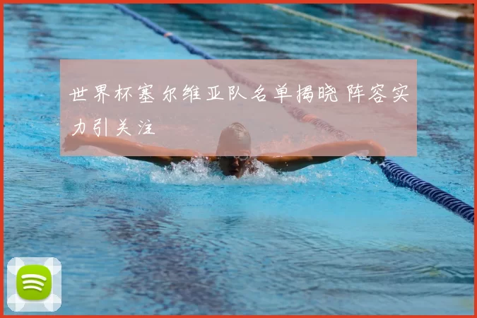 世界杯塞尔维亚队名单揭晓 阵容实力引关注