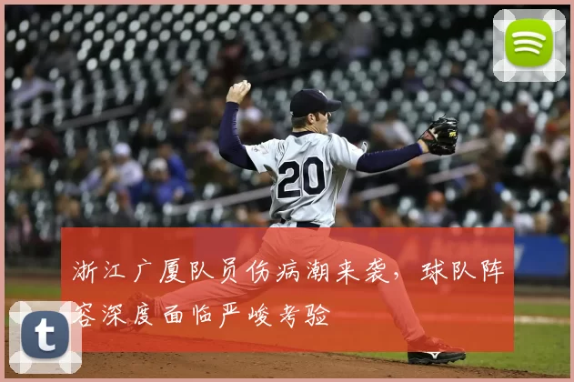 浙江广厦队员伤病潮来袭，球队阵容深度面临严峻考验