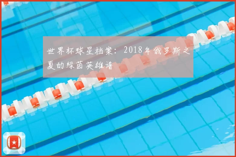 世界杯球星档案:2018年俄罗斯之夏的绿茵英雄谱